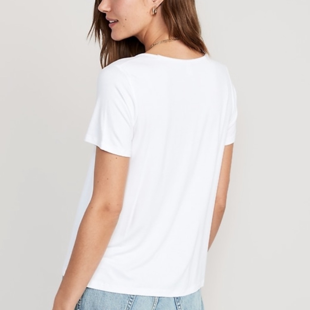 Luxe v neck t shirt - old navy